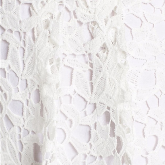 ASTR lace midi white dress - Picture 4 of 8